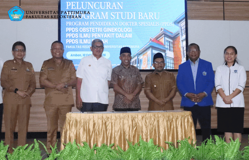 UNPATTI RESMI LUNCURKAN PROGRAM PENDIDIKAN DOKTER SPESIALIS